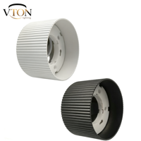 Spot LED Moderne Anti-Éblouissement IP44 à Montage en Saillie GX53 Orientable en Aluminium pour Plafond de Maison, Bureau et Hôtel