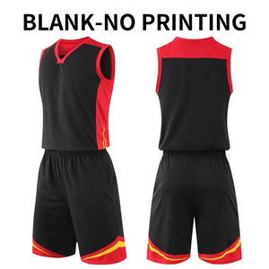 Uniforme de basket-ball rétro personnalisé pour hommes 100% polyester maille imprimé été respirant maillot chemise Shorts pas cher HLG224 adulte - Product Image 2