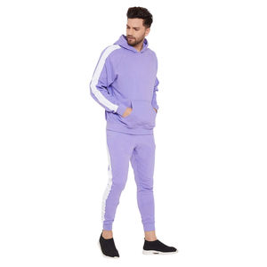 Survêtements pour hommes en coton 100% personnalisés, deux pièces, surdimensionnés, imprimés, qualité supérieure, élégants, confortables, tendance streetwear - Product Image 4