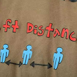 Meilleure vente en gros 100% coton vierge pull à capuche unisexe impression bouffante pull personnalisé sweats à capuche thermiques Service OEM - Product Image 3