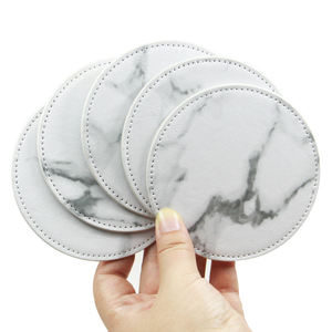 Handmade High Quality <b>Ceramic</b> Eco-Friendly Modern Round <b>Coasters</b> Set - Product Image 2