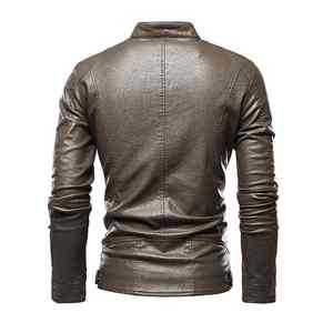 Vestes en cuir pour hommes de haute qualité de meilleur fournisseur dans différentes tailles vente directe d'usine vestes pour hommes veste de grande valeur pour hommes - Product Image 2