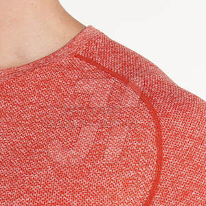 Novedad de 2024, camisetas de Fitness de calle alta para hombre, serigrafía con logotipo personalizado, patrón de impresión sólida, parte superior de longitud larga, 220 gramos - Product Image 5