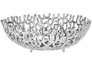 Bol de fruits en métal en aluminium de conception classique personnalisée pour les cadeaux d'affaires - Product Image 2