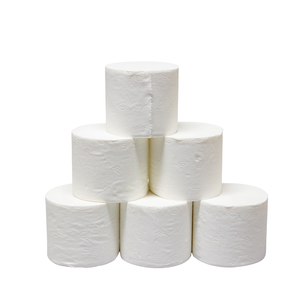 Premium Quality TOILET <b>TISSUE</b> White <b>Color</b> 100% Virgin Wood Pulp No Fluorescent Agent with Customized Packing - Product Image 2