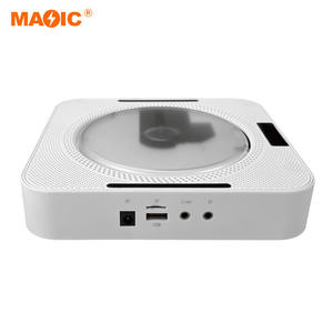 Rétro Mini Lecteur CD Hifi Maison Avec Haut-parleurs HIFI <span class=keywords><strong>Bluetooth</strong></span> FM Radio Fonction Lecteur CD Portable - Product Image 2