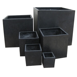 Fiberglass Garden Flower Modern Outdoor Home Decoration <b>Pots</b> 4-7 Piece Planters 30-40 <b>cm</b> Carton Size - Product Image 4
