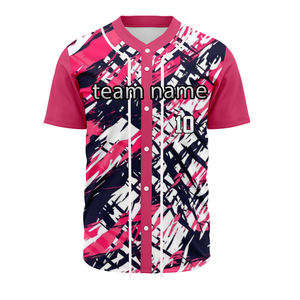 Diseño Personalizado de Camisetas de Béisbol con Logotipo, Nombre y Número del Equipo, para Hombres, Mujeres y Niños, Cosidas a Medida - Product Image 4