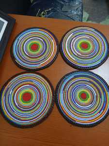 Large <b>Beaded</b> table <b>placemats</b> - Product Image 2