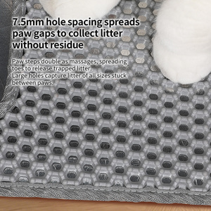 Pakeway hai lớp EVA tổ ong thiết kế nước tiểu & không thấm nước phân tán kiểm soát ít chất thải mèo xả rác mat - Product Image 6