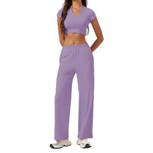 Nueva Ropa Deportiva en Oferta, Conjuntos de Top Deportivo y Leggings para Yoga y Entrenamiento, Ropa Deportiva para Mujer, Conjunto de Gimnasio y Fitness - Product Image 1
