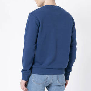 Long Sleeve Pullover Crew Neck <b>Men</b> Sweatshirt 2025 Hot <b>Sale</b> New Arrival <b>Men</b> Cotton Blended Sweatshirt - Product Image 3