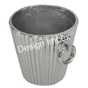 Refroidisseur de champagne fabriqué à la main refroidisseur de vin de style européen seau à glace personnalisé fournitures de fêtes de bar refroidisseur de vin prix de gros - Product Image 4