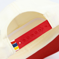 Casquettes de baseball brodées 3D bicolores jaunes en tissu éponge, style sportif avec cordon, vente en gros ODM, pour voyage, activités de plein air, pêche, Injae Vina Vietnam