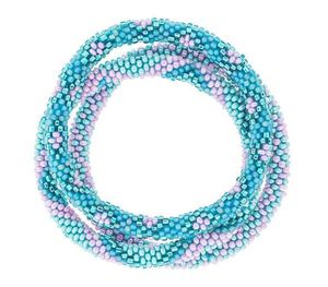 Venta caliente pulseras de cuentas de vidrio hechas a mano en Nepal joyería religiosa de moda para mujer con piedras de perlas - Product Image 3