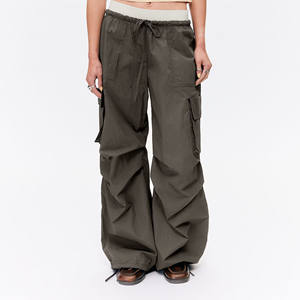 Pantalons cargo baggy tendance, streetwear, multi-poches, coupe droite, pantalon en nylon, prix de gros, pantalon cargo décontracté pour homme - Product Image 1