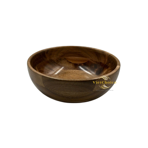 Grand saladier en bois durable et léger pour un usage quotidien - Product Image 1