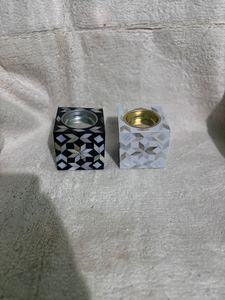 Customized Mother of Pearl Inlay Mabkhar Burner Religious Incense Burner for <b>Oud</b> and <b>Bakhoor</b> 7.5cm Size - Product Image 2