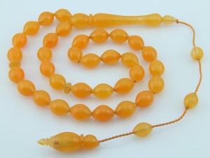 Tasbih décoratif en résine à thème ange, perles de prière islamiques faites à la main, chapelet musulman Dhikr, cadeau spirituel religieux pour Ramadan et l'Aïd - Product Image 6