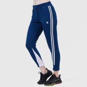 <b>Blue</b> Essential Capri Leggings 4-Way Stretch Nylon/Spandex Breathable Tie Dye Side Stripe Decoration XXS-S Sizes for Fitness Yoga - Product Image 1