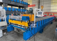 Machine de formage à froid de tôles trapézoïdales pour toitures et revêtements muraux en métal IRONSTAR 1040 mm, très demandée aux Philippines