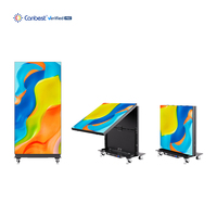 Écran d'affichage LED pliable COB Canbest CJ MAX 88 pouces P1.2 P1.5 P1.9 pour stand d'exposition, salon professionnel, promotion de marque