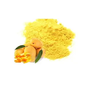 100% poudre de fruit de mangue biologique naturelle pure de qualité lyophilisée avec extraction de solvant pour les aliments sains emballés en boîte