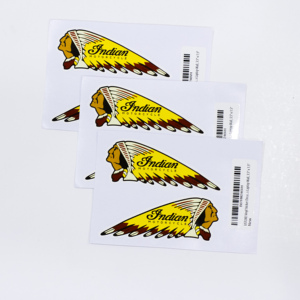 Autocollant mural décoratif de décalcomanie de fenêtre de moto indien imperméable UV personnalisé pour les fenêtres extérieures de voiture - Product Image 2