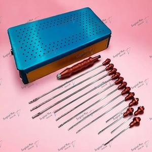 Premium LipoSuction Fat Graft Belly Transplant Luer <b>Lock</b> Set With Aluminum <b>Box</b> - Product Image 1