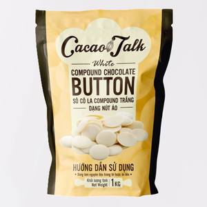 OEM/ODM Qualité supérieure Vente en gros Bouton de chocolat composé Boulangerie HALAL Bouton de chocolat blanc au cacao Alimentaire bon prix - Product Image 1