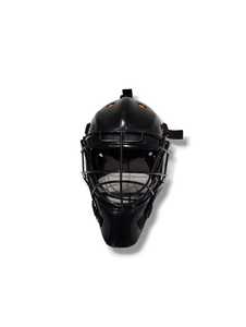 Casco de cricket de Color negro 2024, nuevo diseño, parrilla de acero ajustable duradera sólida para jugadores jóvenes, accesorio de gran oferta - Product Image 2