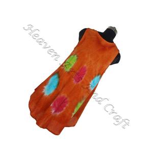 Robe longue multicolore en rayonne pour femme, vêtement de styliste élégant, Sexy, longueur cheville, Tie Dye, style bohème, fête de mariage - Product Image 6