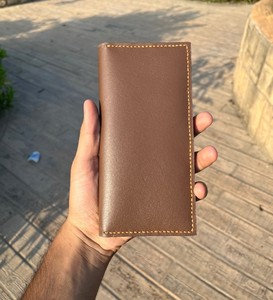 Cartera de Cuero Genuino para Hombre con Múltiples Ranuras para Tarjetas, Monedero con Cremallera, Cartera de Cuero Real - Product Image 2