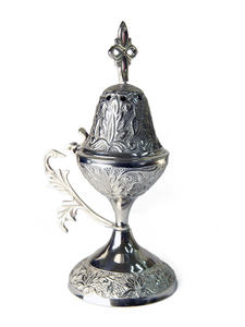 Nickel Plated Finishing Incense <b>Burner</b> Latest Design Hanging Incense <b>Burner</b> Handmade Decorative <b>Bakhoor</b> <b>Burner</b> - Product Image 6