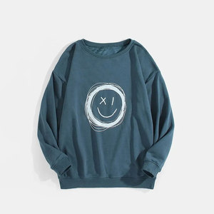 Alta calidad 360 GSM mezcla de algodón y poliéster logotipo personalizado temporada de invierno para hombres sudaderas térmicas ajuste suelto patrón sólido Digital - Product Image 6