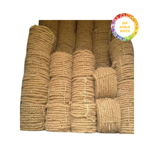 Cuerda de Fibra de Coco Cruda Ecológica Hecha a Mano con Torsión Firme para Hilado, Soporte de Carga, Atado de Árboles y Proyectos Decorativos - Product Image 3