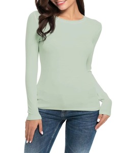 Women's Cotton Color <b>Blocked</b> T-Shirt Crew Neck Short Sleeve Casual Stripe Design Regular Fit Jersey Fabric - Product Image 6