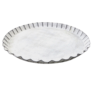 Assiettes rondes Grey Wash Dîner Chargeur Assiette de service pour fête de mariage Noël Décoratif Dernières 2024 Nouvelles tendances - Product Image 5