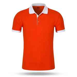 100% algodón para hombres Golf para Polos Logotipo bordado personalizado Impresión gráfica Precio bajo Camisetas en blanco - Product Image 2