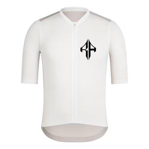 Camisetas de ciclismo con logotipo personalizado de alta calidad Premium para hombres 100% poliéster nueva tecnología de sublimación diseño impreso con cremallera completa - Product Image 1