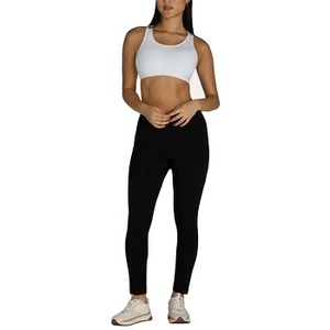 Ropa de Yoga de Verano para Mujer, Sujetador Deportivo Sexy con Tirantes, Logotipo Personalizado, Algodón y Spandex, Push-Up, Sin Costuras, para Correr, Fitness 2026 - Product Image 1