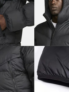 Nuevo diseño, superventas, chaqueta de burbujas de invierno para hombre, cálida, de gran tamaño, ligera, con burbujas, para exteriores - Product Image 4