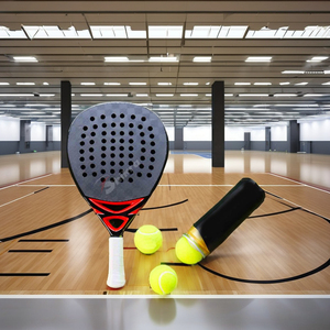 Raquette de paddle professionnelle portable en fibre de carbone 24K personnalisée, design par sublimation ODM, raquette de tennis de table avec noyau en mousse EVA - Product Image 1