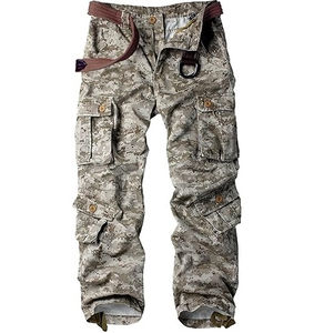 Pantalon cargo de randonnée de chasse léger personnalisé pour les sports de plein air, le camping, les voyages, solide, 6 poches, respirant, softshell - Product Image 1