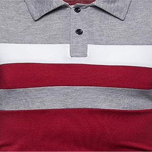 Polo de alta calidad 100% poliéster/algodón para hombre, transpirable, cómodo, estampado personalizado, logotipo, precio de fábrica corto, OEM disponible - Product Image 6