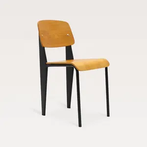 Коммерческие джинсовые стандартные металлические стулья для ресторана, патио, гибкий обеденный стул из фанеры
