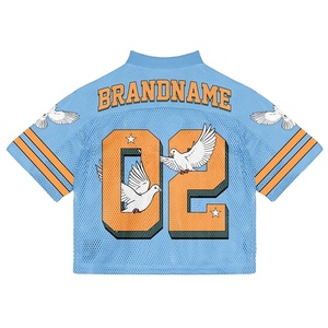 เสื้อเจอร์ซีย์แฟนบอลย้อนยุคอเมริกันเสื้อรักบี้พิมพ์ลาย - Product Image 5