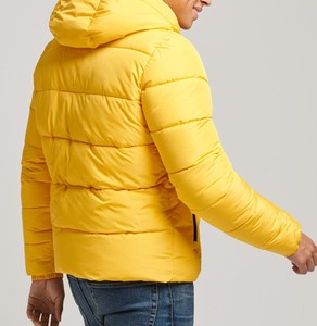 แจ็กเก็ตขนเป็ดคอปกตั้งอบอุ่นสำหรับผู้ใหญ่ทุกสีทึบแนวสตรีทลำลองบางมีซิปกันน้ำใช้ภายนอกย้อมสี - Product Image 3