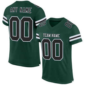 Durable American Football Jersey Youth Game Day Fit para Club School Practice Training Team Uniforme personalizado - Product Image 1