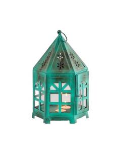 Decoración para el hogar hecha a mano Vintage hierro Metal vidrio suelo linterna con Navidad boda iluminación portavelas iluminado hierro linterna - Product Image 1